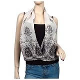 Trendy Brown Layered Designer print Plus size top