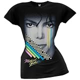 Michael Jackson - 80's Face Juniors T-Shirt