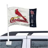 St Louis Cardinals Team Logo Car Flag