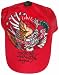 Men's Ed Hardy Hat Ball Cap Red Born Free