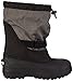 Columbia girls Powderbug Plus Ii Snow Boot, Black/Hyper Blue, 12 Little Kid US