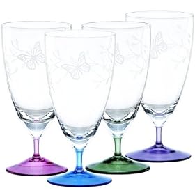Buy Lenox Butterfly Meadow All Purpose Glasses, Set of 4