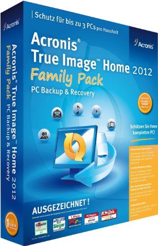 Acronis True Image Home 2012 Family Pack (3PC)