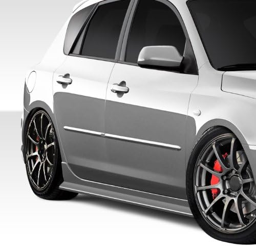 2010-2012 Hyundai Genesis 2DR Duraflex TP-R Body Kit - 5 Piece - Includes TP-R Front Bumper Cover (107749) TP-R Side Skirts Rocker Panels (107750) TP-R Rear Lip Under Spoiler Air Dam Add On Bumper Extensions (107751)