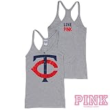 Minnesota Twins Victoria's Secret PINK&Atilde;&macr;&Acirc;&iquest;&Acirc;&frac12; Henley Tank