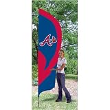 Atlanta Braves MLB Applique & Embroidered Tall Team Flag (102x30)