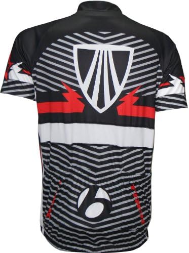 Xport Design's Men's Trek Team Clothing/quick-drying Wicking Short-sleeved Cycling Jersey, Large