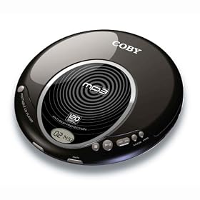Coby MP-CD521 - Personal MP3/CD Player with 120-Second Anti-Skip Protection