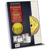 51r35O5DdDL. SL160  Southworth Parchment Paper Certificates with CD, 8.5 x 11 Inches, Ivory Border, 120 per Pack