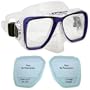 RX Scuba Dive Snorkeling Purge Mask Prescription Lenses