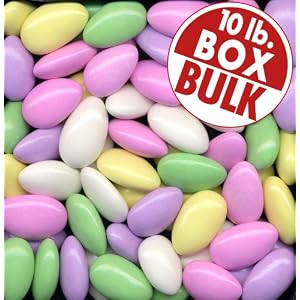 Assorted Jordan Almonds 10 lbs bulk by Confections