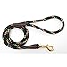 Mendota Dog Products Snap Leash, 1/2-Inch by 6-Feet, Black Confetti