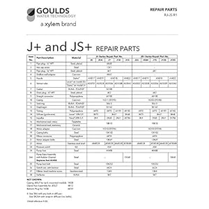 Goulds J10S JET Water Well Pump Repair Rebuild Kit 1 HP