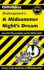 CliffsNotes on Shakespeare's A Midsummer Night's Dream