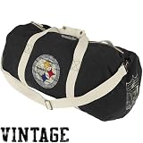 Mitchell & Ness Pittsburgh Steelers Washed Canvas Duffle Bag