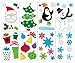 Impact innovations 12117a christmas window gel clings, 6