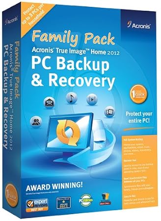 Acronis True Image Home 2012 Family Pack  (3-Users) [Old Version]