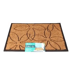 Adorn Large Flowers Contour Doormat