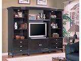 Review COASTER 700021 / Cappuccino TV CART Wall Entertainment Unit by Coaster