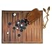 Leather Backgammon Set