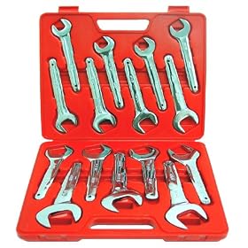 Grip 15 pc Service Wrench Set SAE by