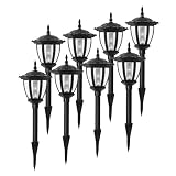 8-Pack Olde Carriage Solar Lights