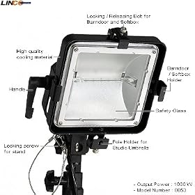 Britek#2200HK 2200w Halogen Lighting Kit