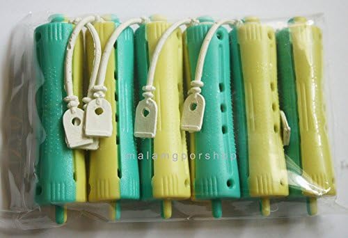 6 Professional Perming Rods Hair Tools Sizes 2 cm Curling Hairdressing Perm