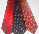 Lot of 3 Men's Mixed All Silk Neckties