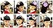 Bundle Monster Interchangeable 3in1 Ribbon Bow Baby Hair Clip Headband Combo Set