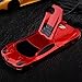 iPhone 6/6S Case, SwiftBox Cool 3D Sports Car Detachable Hard Case for iPhone 6 6S 4.7 inch + Screen Protector + Owl Phone Strap (Red)