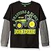 John Deere Boys' Tractors & Plows Thermal Tee