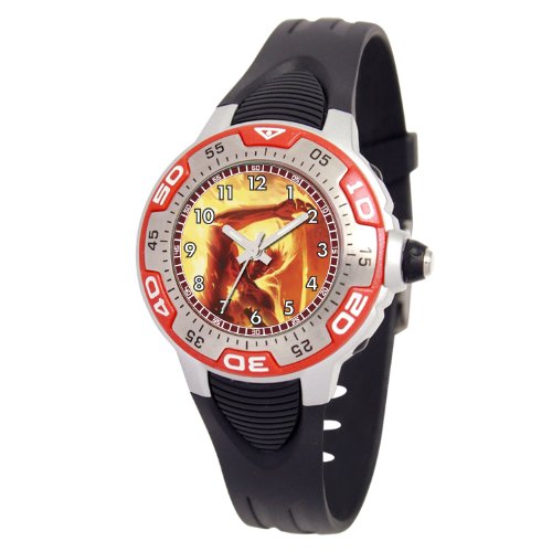 Marvel Comics Kids' MA0108-D353-Red Marvel Human Torch Spectrum Watch