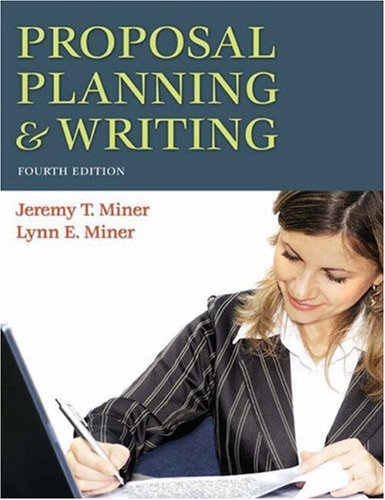 Proposal Planning & Writing