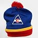 Colorado Rockies Mitchell & Ness Vintage Jersey Stripe Cuffed Knit Hat