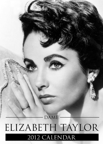 Dame Elizabeth Taylor Calendar 2012