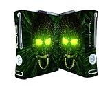 Bundle Monster Vinyl Skins Accessory For Xbox 360 Game Console - Cover Faceplate Protector Sticker A