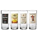 Libbey Captain Morgan Assorted Tumbler Set of 4