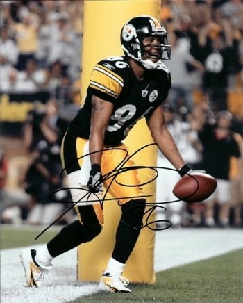 Hines Ward Autographed/Hand Signed Pittsburgh Steelers 8x10 Photo