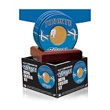 Toronto Blue jays 4 pack Coaster Set with Game Used Dirt