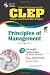 Book cover of CLEP Principles of Management w/ CD-ROM (CLEP Test Preparation).