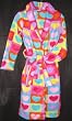 NEW ITEM!! Kids POLAR Fleece Robe - MULTI HEARTS