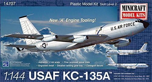 Minicraft Model Kits Boeing Stratotanker Model Kit (1/144 Scale) by Minicraft Model Kits
