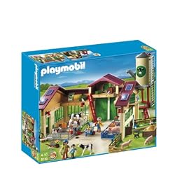 Playmobil 5119 La nouvelle ferme avec Silo - Nouveaut� 2011