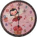 Cup Cake Fairy Clock
