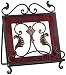 Iron Leaf Scroll Kitchen Cookbook Stand