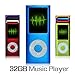 G.G.Martinsen 32 GB MINI-USB-PORT Blue Portable MP3/MP4 Player with Multi-lingual OS , Multi-Functional MP3 Player / MP4 Player with Mini USB Port, Voice Recorder , Media Player , E-book reader