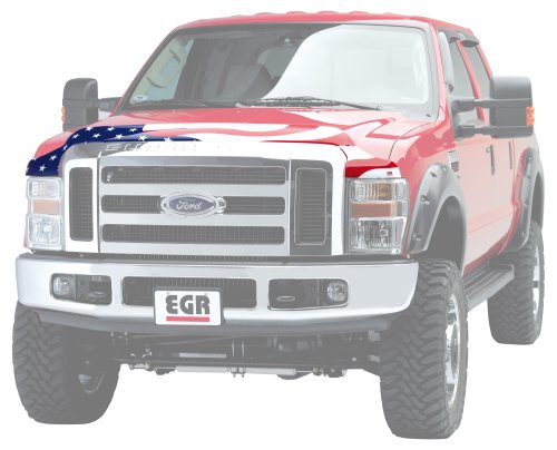 EGR 303152 Wavy Patriot American Flag Shield
