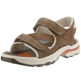 Timberland Tiderunner 2-Strap 44947, Unisex - Kinder Sandalen/Outdoor-Sandalen, beige, (taupe/rust)(UK 3 1/2)