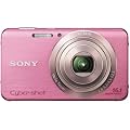 Sony DSCW630 Digital Compact Camera - Pink (16.1MP, 5x Optical Zoom) 2.7 inch LCD